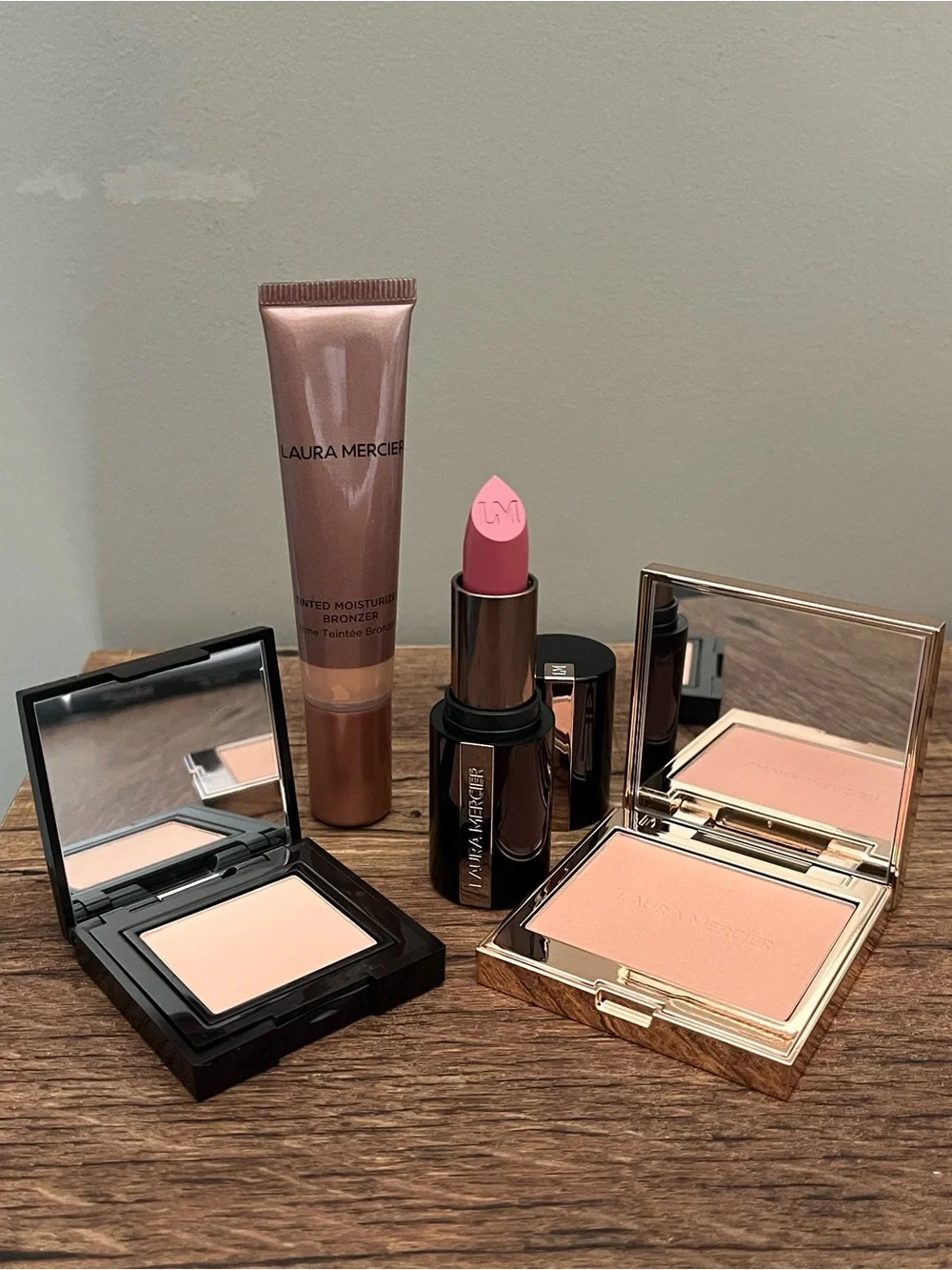Laura Mercier Pink Lipstick & Blush Set - Soft Pink